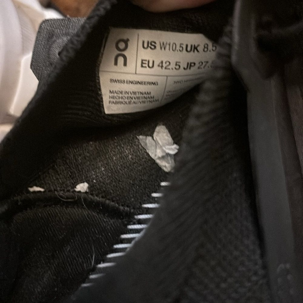 On Running Cloudswift 3 Snickers in Black Size 10 - image 10